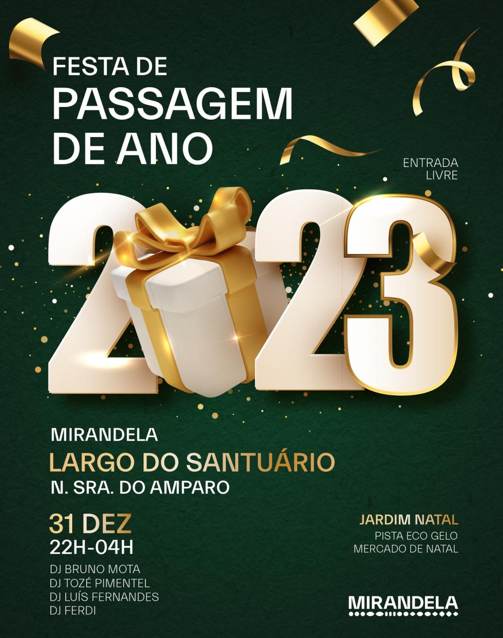 Mirandela prepara-se para receber 2023!