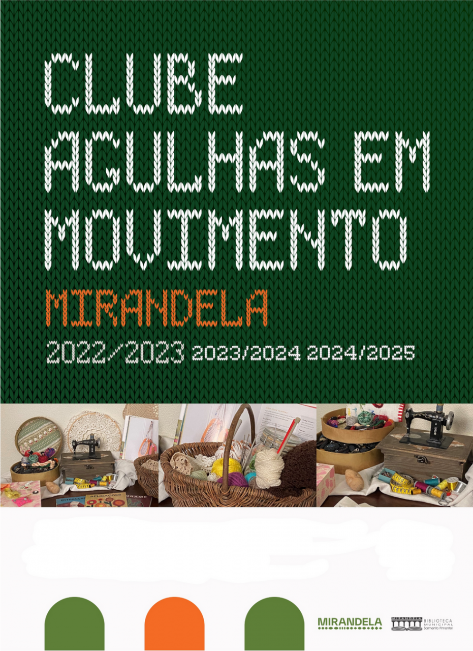 Agulhas em Movimento – novembro 2025 | Biblioteca Municipal de Mirandela