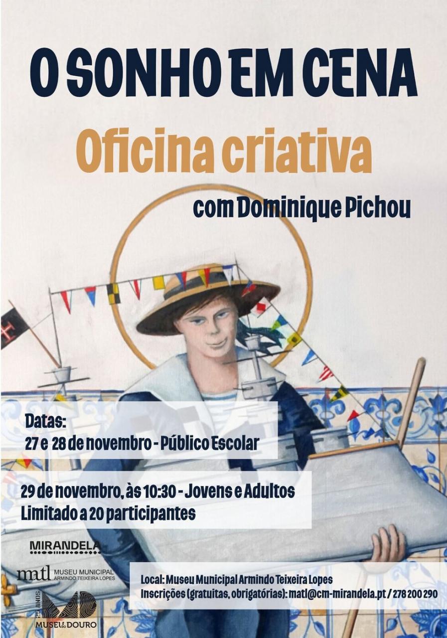 'O Sonho em Casa' - Oficina Criativa com Dominique Pichou | MATL