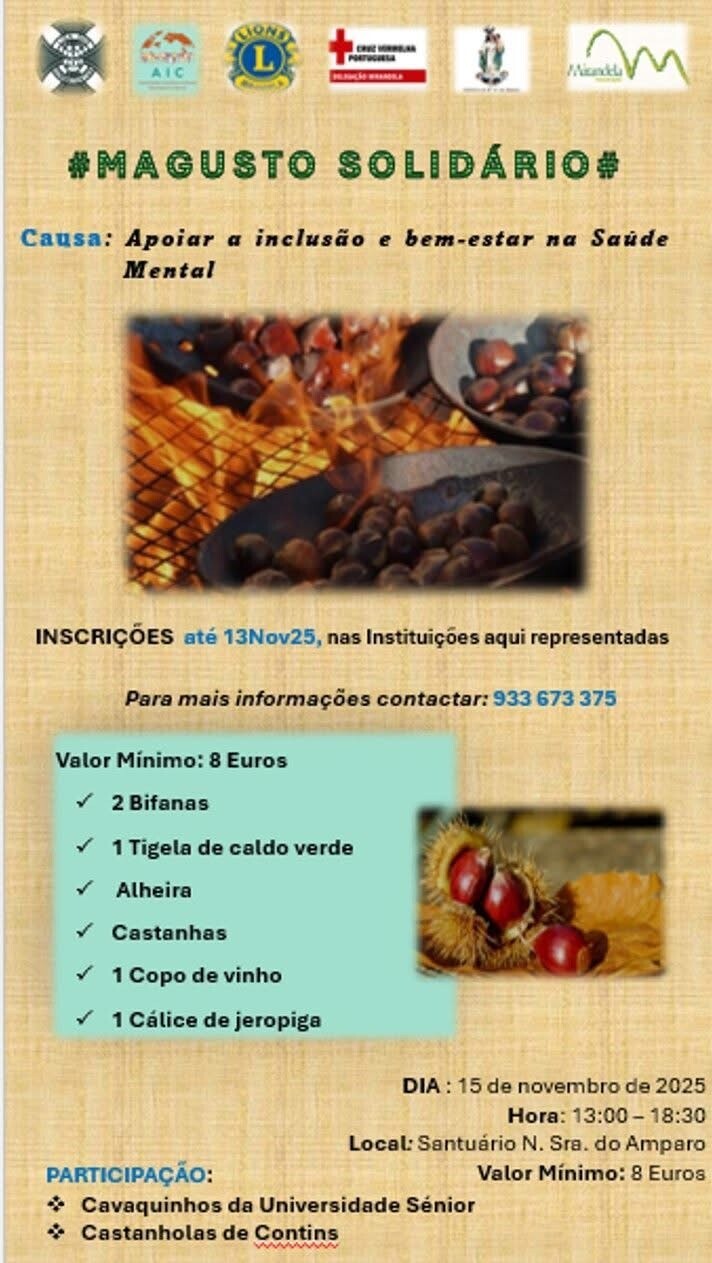Magusto Solidário | Santuário Nossa Senhora do Amparo