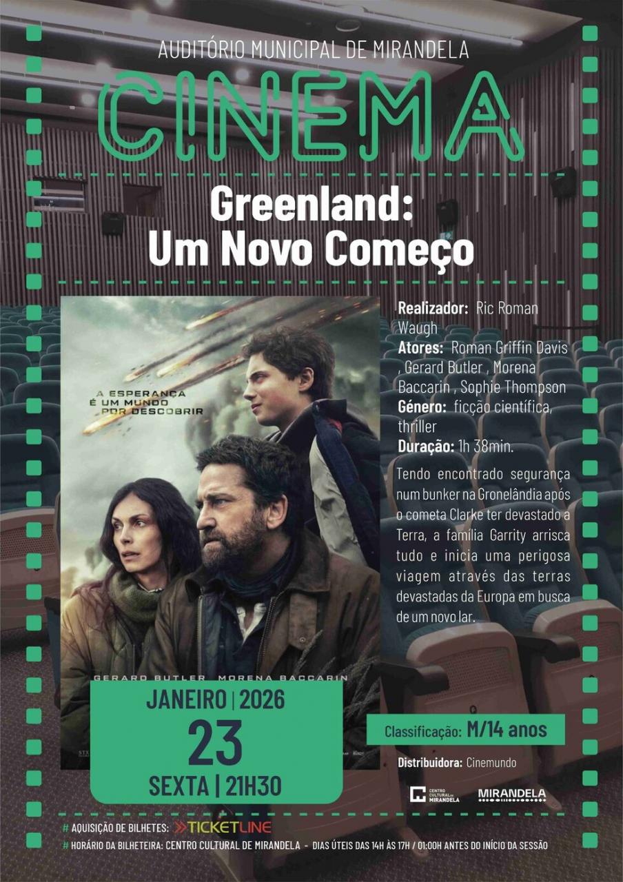Greenland: Um Novo Come&ccedil;o | Cinema