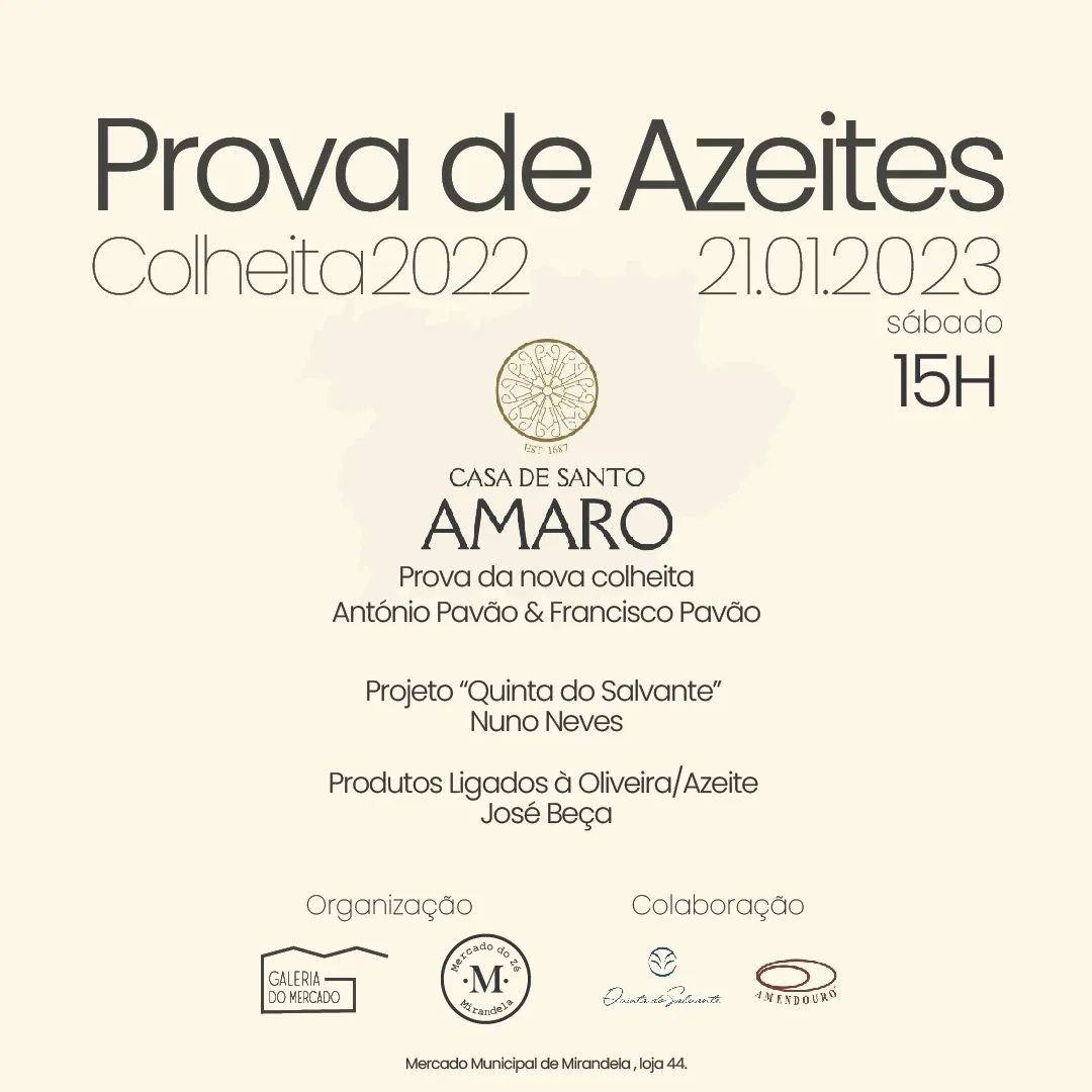 Azeite | Prova e Conversas Azeitadas