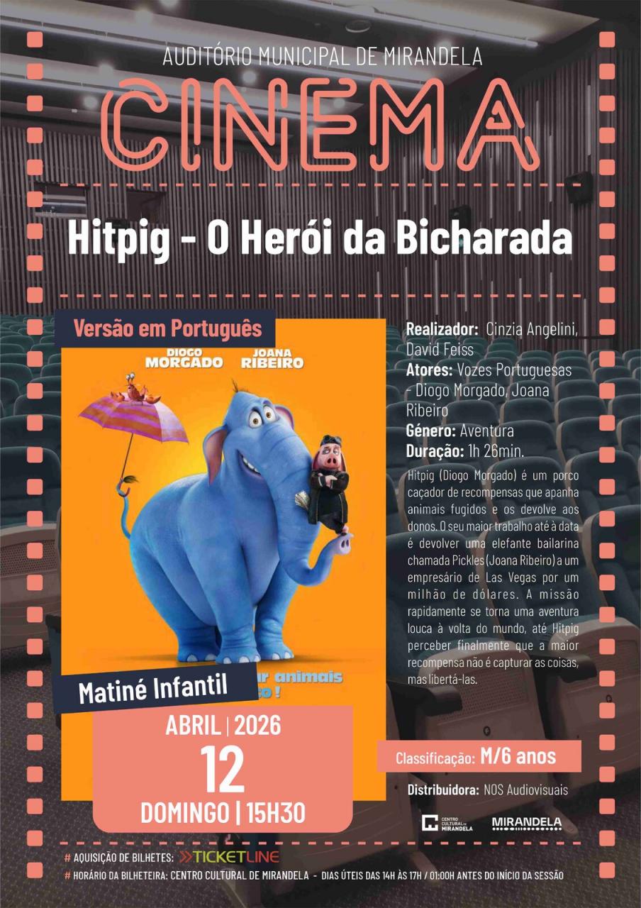 Hitpig - O Her&oacute;i da Bicharada | Cinema - Matin&eacute; Infantil